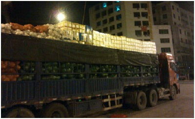 2015年4月12-19整車物流情況